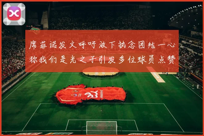 席菲诺发文呼吁放下执念团结一心称我们是光之子引发多位球员点赞